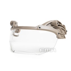 FMA Helmet Visor with Clear Lens for Fast Helmets - DE