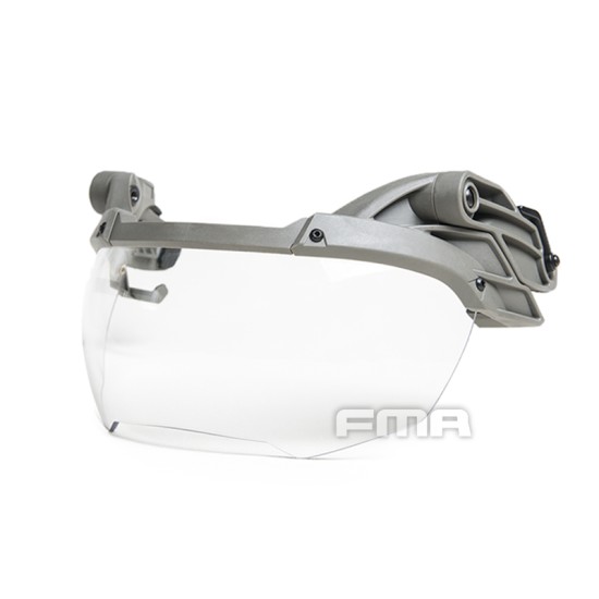 FMA Helmet Visor with Clear Lens for Fast Helmets - FG