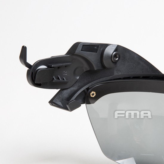 FMA Helmet Visor with Clear Lens for Fast Helmets - FG