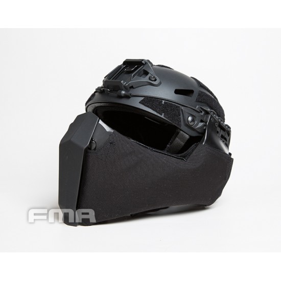 FMA Gunsight Mandible for FAST Series Helmets - Black