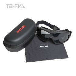 FMA JT Spectra Series Goggle with Double-Layer Clear Lens - Tan