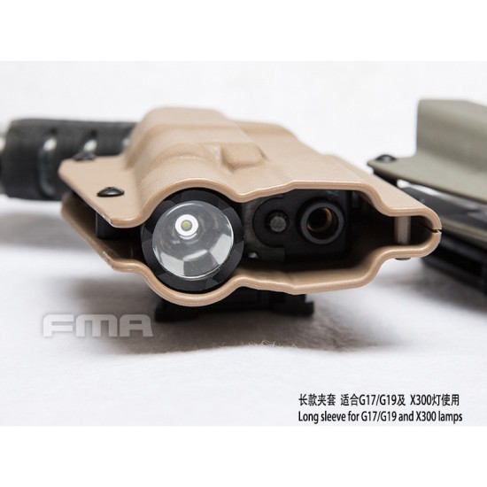 FMA Kydex G17L Holster For SF X300 Light - DE