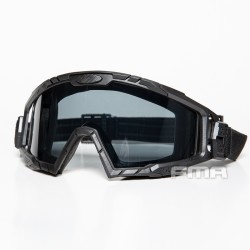 FMA SI Ballistic Style Goggle 2.0 for Airsoft - Black