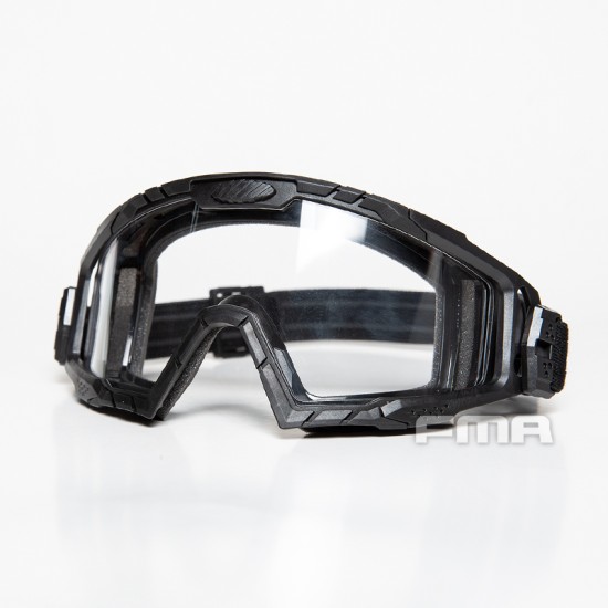 FMA SI Ballistic Style Goggle 2.0 for Airsoft - Black