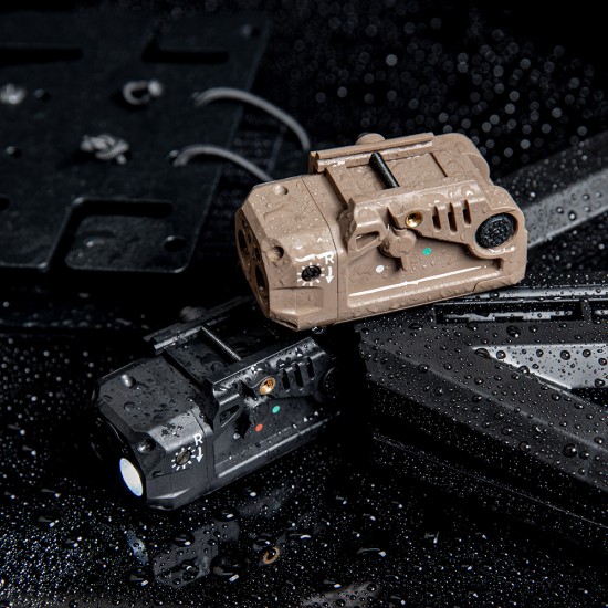 FMA Enhancer Light with IR Laser (PAiL) for Pistols - Black