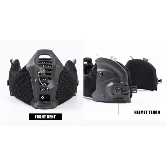 FMA EX Helmet ALL-TERRAIN Mandible Lower Mask - DE