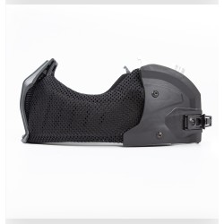 FMA EX Helmet ALL-TERRAIN Mandible Lower Mask - Black