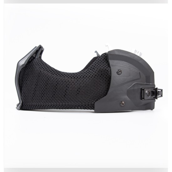 FMA EX Helmet ALL-TERRAIN Mandible Lower Mask - Black