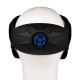 FMA F5 Storm I5 Speedsoft Full Face Mask - Black Blue, Dark Lens