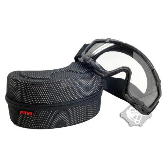 FMA SI Ballistic Style Goggle Set - Black