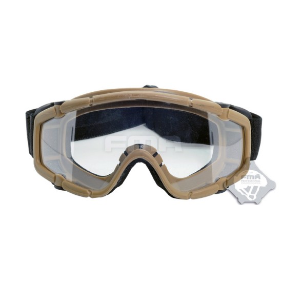 FMA SI Ballistic Style Goggle Set - DE