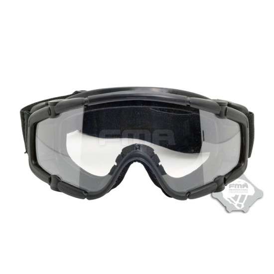 FMA SI Ballistic Style Goggle Set - Black
