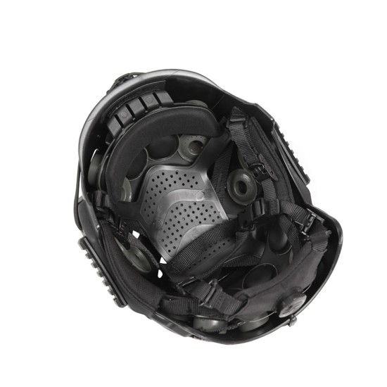 FMA EX CARBON Style Tactical Helmet ABS Version - M/L, Black