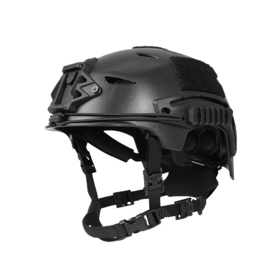 FMA EX CARBON Style Tactical Helmet ABS Version - M/L, Black