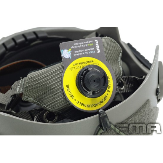 FMA EX CARBON Style Tactical Helmet ABS Version - M/L, FG