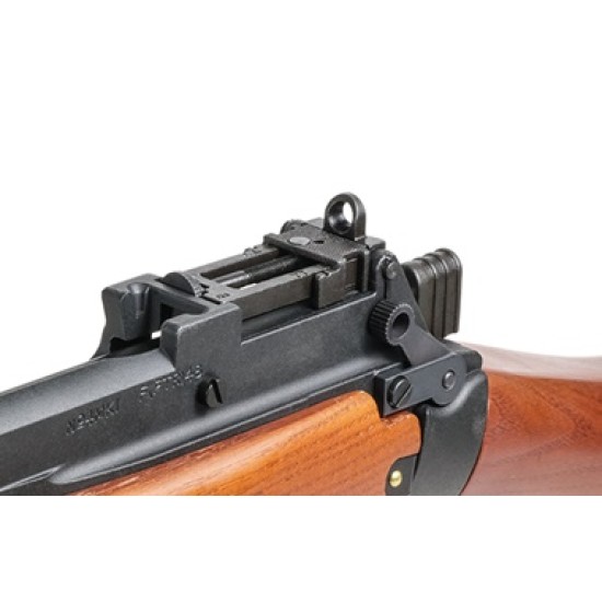 G&G Lee Enfiled No.4 MK1 Clip Ejecting Bolt Action Gas Rifle with Real Ash Wood Stock