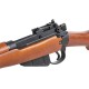 G&G Lee Enfiled No.4 MK1 Clip Ejecting Bolt Action Gas Rifle with Real Ash Wood Stock