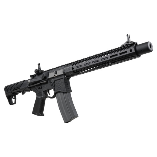 G&G EMG Seekins 12" SBR8 AEG Rifle [G2 Sys] - Suppresor, BK