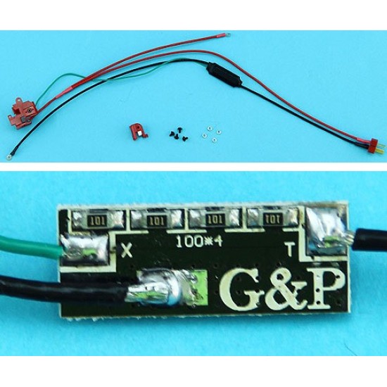 G&P Rear-Wired MOSFET Wire Set for V2 Gearbox - Large T-Plug