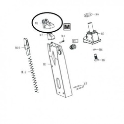 HFC HG-160 Replacement Part  #M1 - Mag Lip