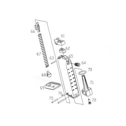 KJW KP-03 Glock Replacement Part #67 - Follower Spring