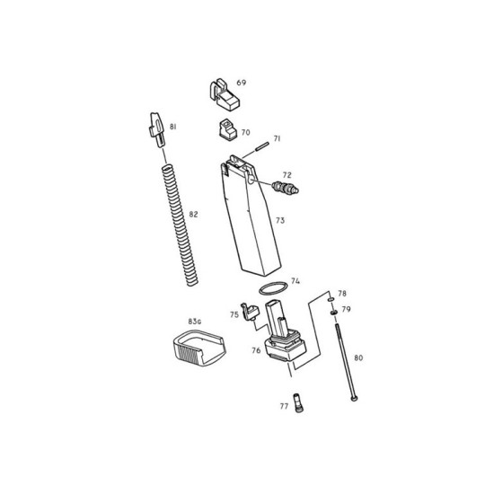 KJW KP-06 Replacement Part #72 - Output Valve