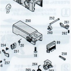 KSC G18C ORIGINAL REPLACEMENT PART #260 - HAMMER ROLLER