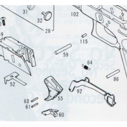 KSC G17 ORIGINAL REPLACENENT PART #64