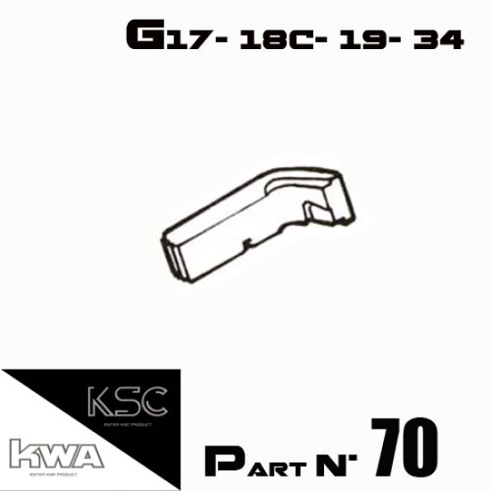 KSC G17 Part #70 - Magazine Catch 