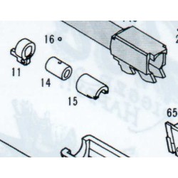 KSC G18C ORIGINAL PART #15 - HOP ADJUSTMENT RING