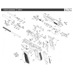 KSC M9 GBB CYLINDER (PART NO.312)