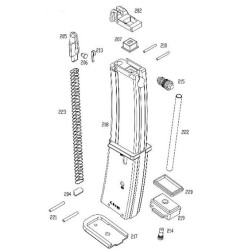 KSC MP7 ORIGINAL REPLACEMENT PART #217 - MAG BASE PLATE
