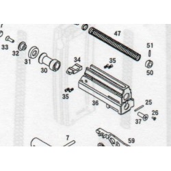 KSC MP7 ORIGINAL REPLACEMENT PART #34