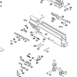 KSC MP7 ORIGINAL REPLACEMENT PART #45 - BOLT CATCH RESET