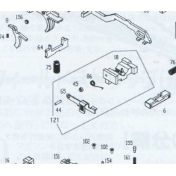 KSC MP9 ORIGINAL REPLACEMENT PART #121