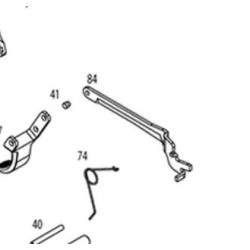 KWA MK23 REPLACEMENT PART #84 TRIGGER BAR
