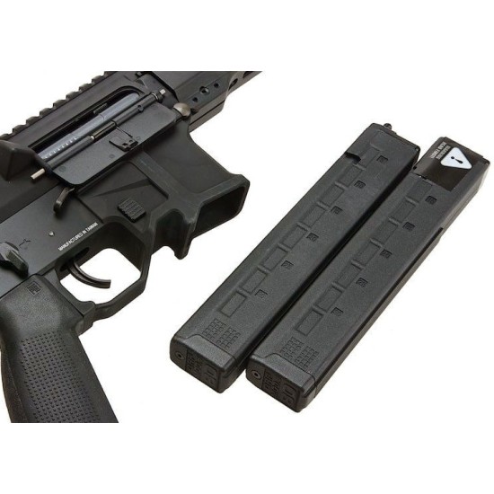 KWA QRF MOD 3. AR9 AEG Rifle w/ Adjustable FPS + 2 Mags
