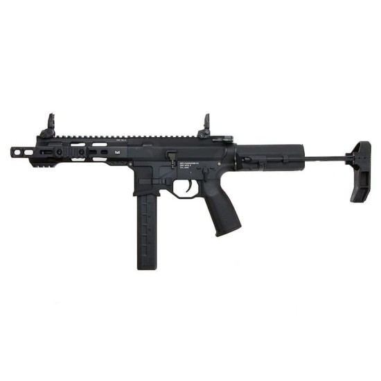 KWA QRF MOD 3. AR9 AEG Rifle w/ Adjustable FPS + 2 Mags