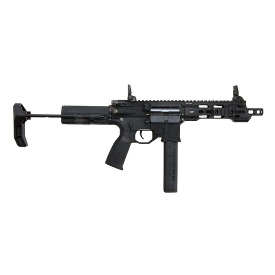 KWA QRF MOD 3. AR9 AEG Rifle w/ Adjustable FPS + 2 Mags