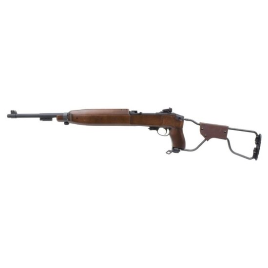 King Arms M1A1 Paratrooper Carbine CO2 Gas Blowback Rifle - Real Wood