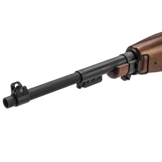 King Arms M1 Carbine CO2 Gas Blowback Rifle - Real Wood