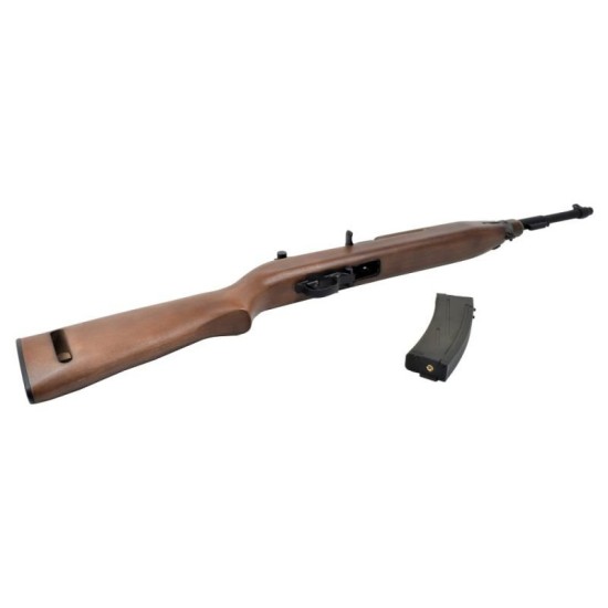 King Arms M1 Carbine CO2 Gas Blowback Rifle - Real Wood