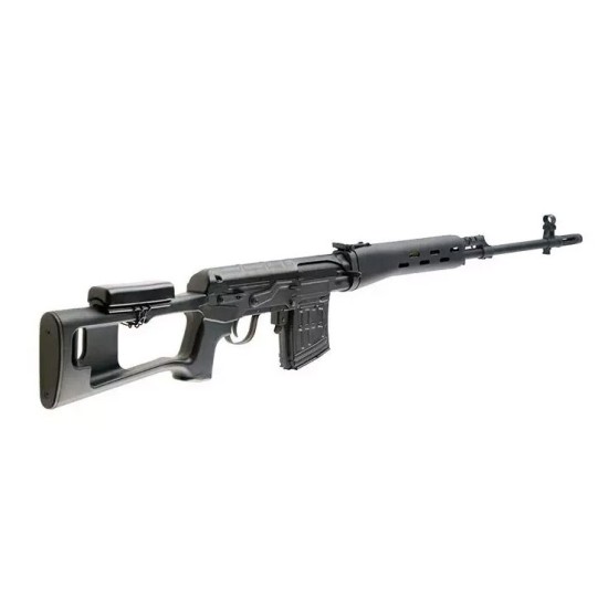 King Arms SVD Dragunov HG AEG Sniper Rifle - BK