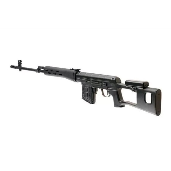 King Arms SVD Dragunov HG AEG Sniper Rifle - BK