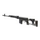 King Arms SVD Dragunov HG AEG Sniper Rifle - BK