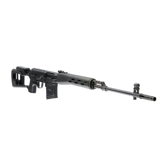 King Arms SVD Dragunov HG AEG Sniper Rifle - BK
