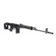 King Arms SVD Dragunov HG AEG Sniper Rifle - BK