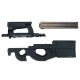 King Arms Licensed FN P90 M3 Tactical PDW AEG - BK