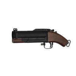 King Arms M79 Sawed-Off Airsoft Grenade Launcher - Full Metal, Real Wood