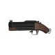 King Arms M79 Sawed-Off Airsoft Grenade Launcher - Full Metal, Real Wood